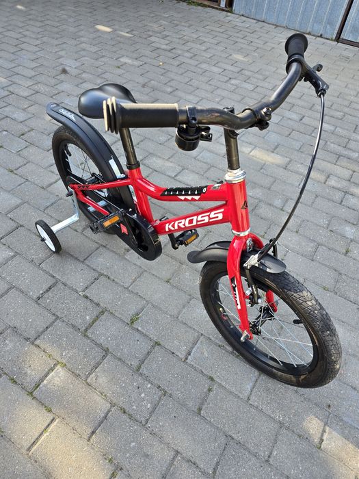 Rower dziecięcy Kross Racer 4.0 koła 16 cali aluminiowa rama