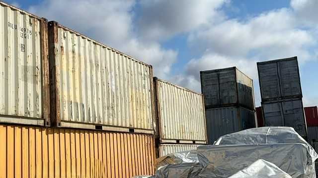 Kontener morski magazynowy budowlany 20 DV używany – TS-CONT