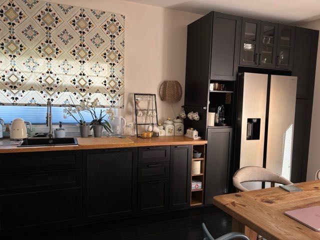 meble kuchenne drewno ikea kuchnia umywalka bateria