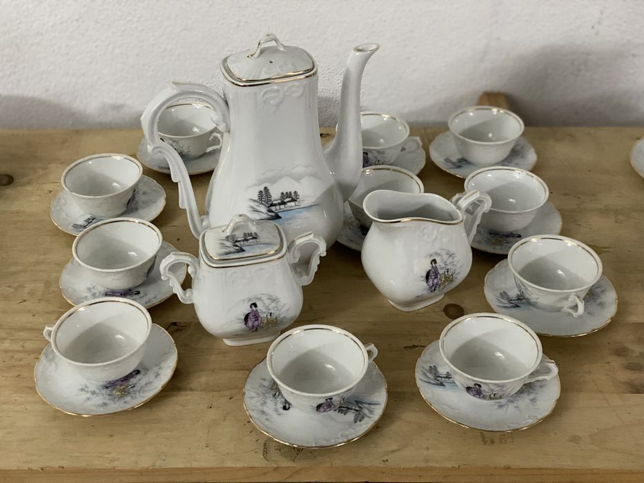 Serviço de chá e café