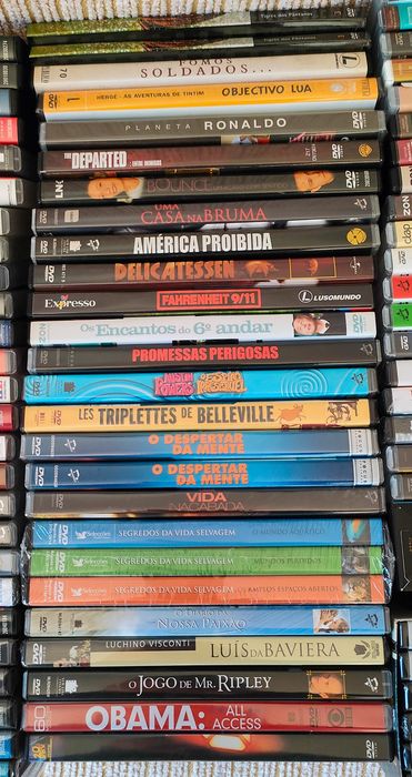DVD de filmes variados