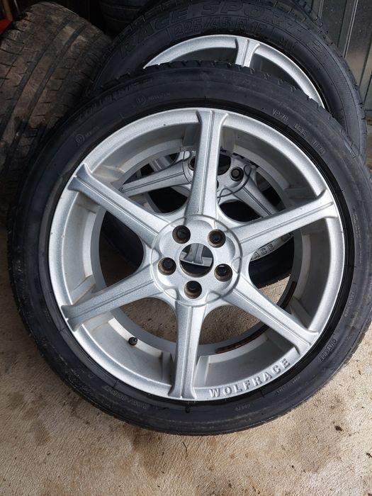 Alufelgi 17"+opony 5szt 225x45x17