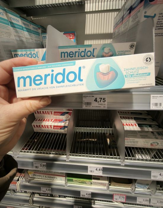 Зубна паста  Meridol Зубная паста Меридол
