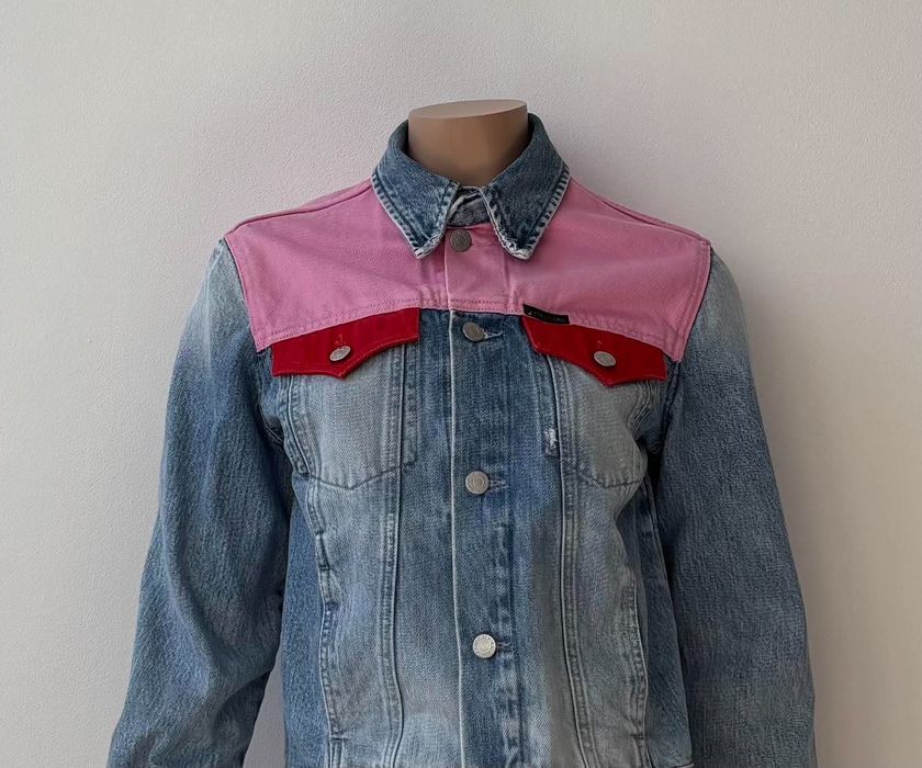 Calvin Klein jeansowa kurtka damska S