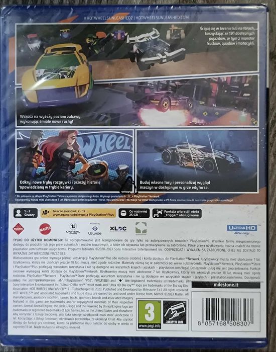 Hot Wheels Unleashed 2 Day One Edition PS5 nowa