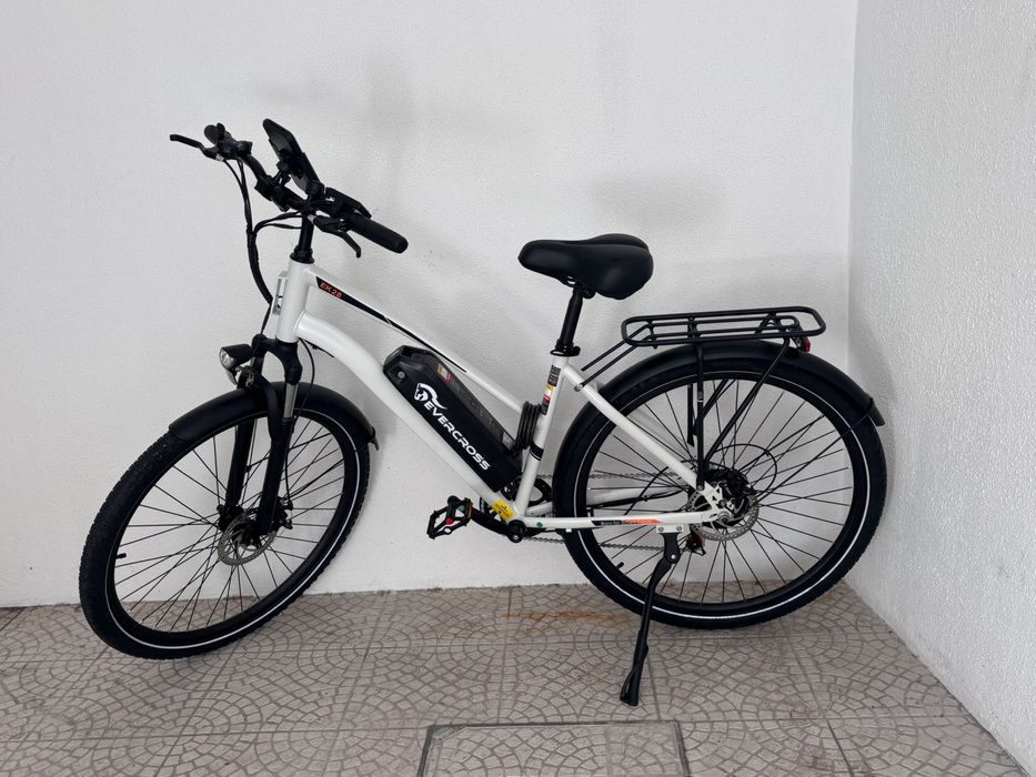 Bicicleta Elétrica EVERCROSS Aro 28 – Até 90 km