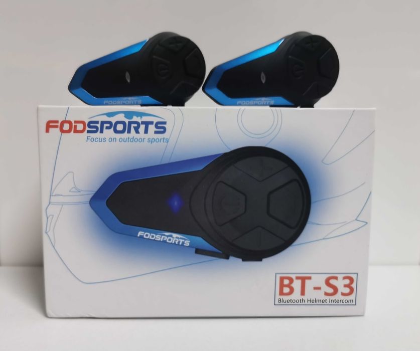 Auriculares/intercomunicadores Bluetooth/ FM /Capacete/Motard (NOVOS)