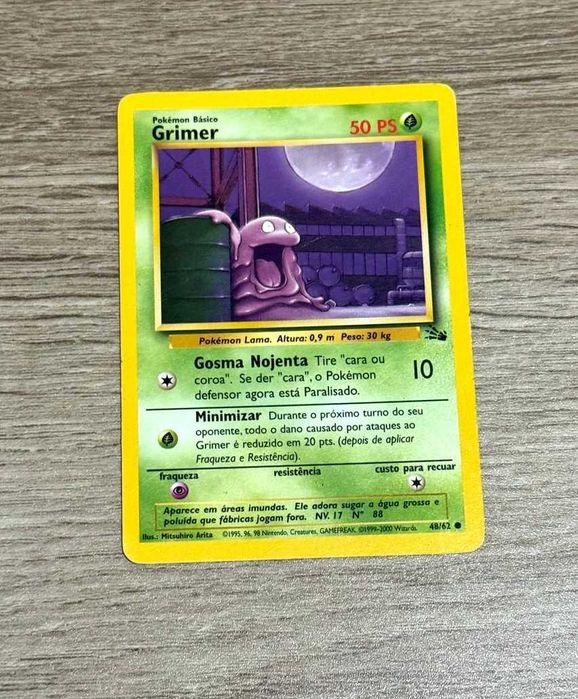 Fossil Cartas Originais Pokémon TCG WOTC - ING e PT