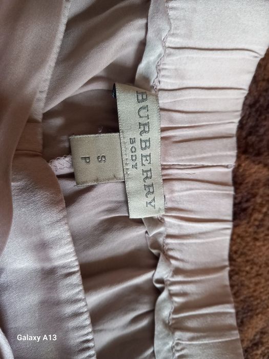Burberry spodenki krótkie damskie s jedwab