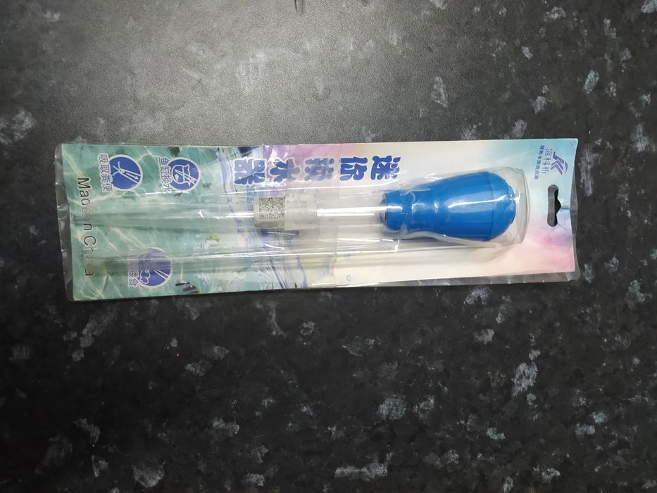 Pipeta para alimentar corais