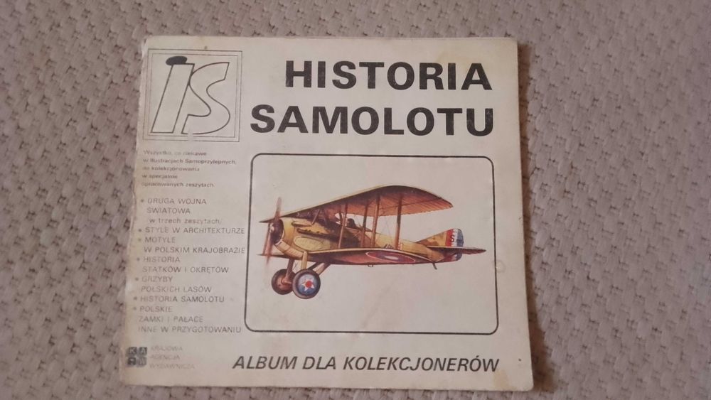Album IS Historia Samolotu KAW. 100 % Komplet