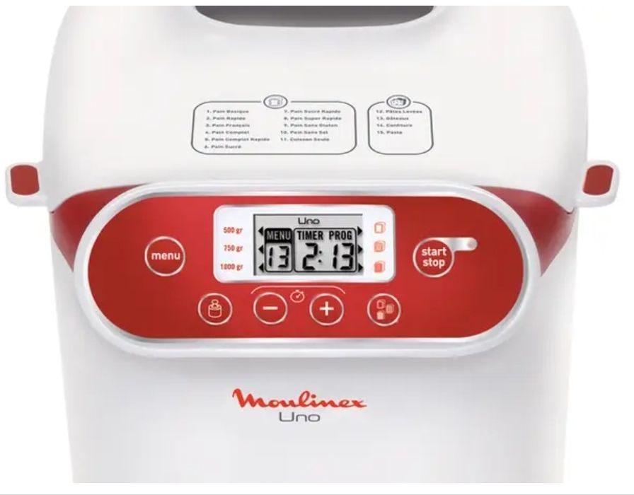 Moulinex uno. Máquina de Fazer Pão. Preço Reduzido