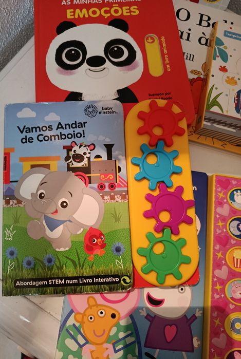 Livros interativos de criança