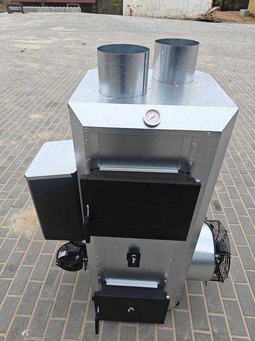 Piec do warsztatu, stolarni,hali, magazynu na olej i drewno (do400 m2)