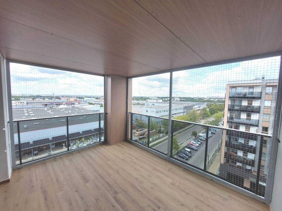 Siatka na balkon zabezpieczająca KOTY przed wypadnięciem !!! BIAŁYSTOK