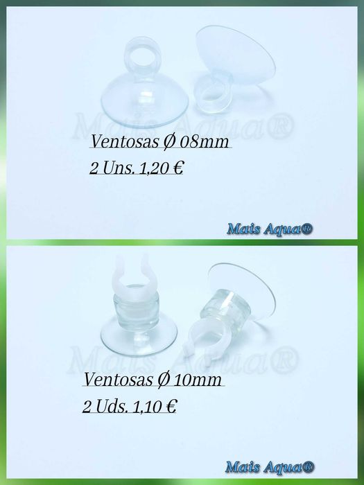 Acessórios de ar e Co2 para Aquário - Novos