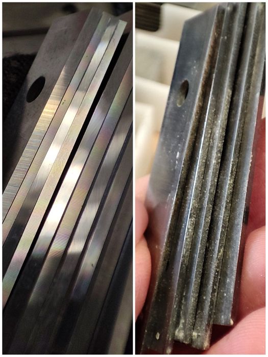 Заточка змінних ножів на фрези твердосплавних і HSS, стругальних ножів