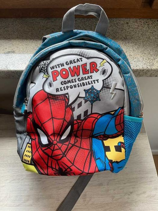 Plecak spiderman dla przedszkola