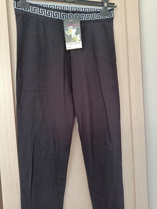 Sprzedam czarne leginsy na gumce xl/xxl