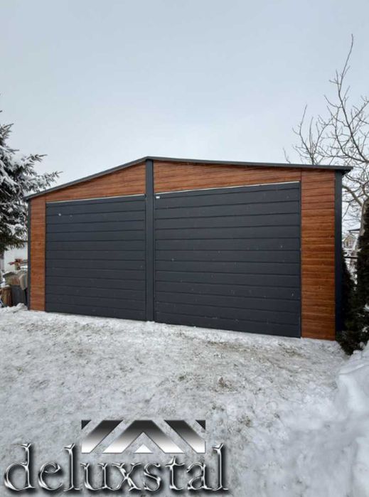 Garaze blasane garaz konstrukcja ocynkowana Premium 7x7,6x6,6x5