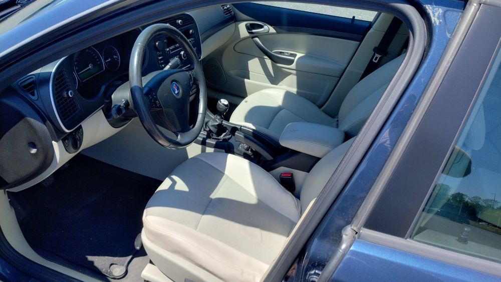 Saab 93 1.9TiD  2008 rok  niskie spalanie