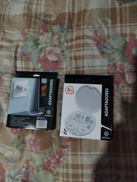 Adaptadores telemovel  e outros