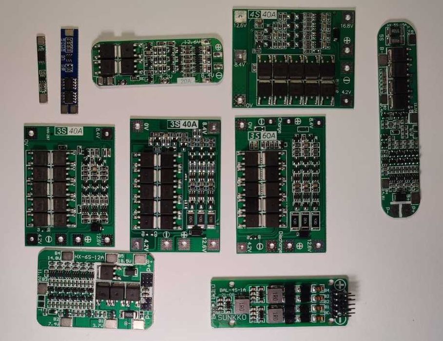 BMS 1S 2S 3S 4S 5S Li-ion 18650 3.7V