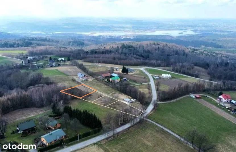 Działka budowlana 1679 m² z warunkami zabudowy i mediami - las, zalew - Widok 2
