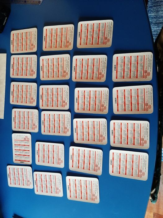 22 Calendários dos Jogos Olímpicos