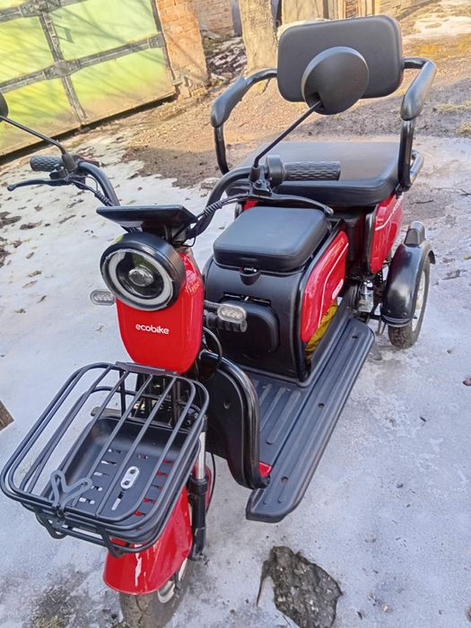 Електричний ecobike luna trio