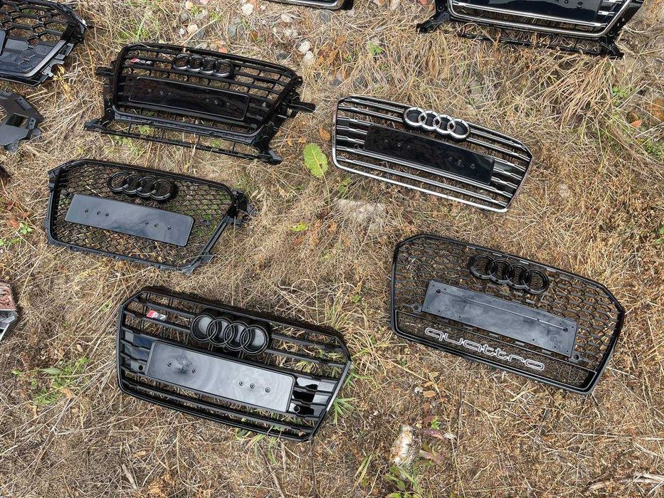 ВІДПРАВКА ЩОДНЯ Решітки ауді, решетки ауди, решотки audi a1a3a4a5a6a7