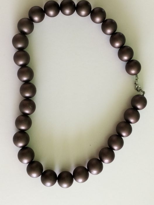 Naszyjnik damski duże korale