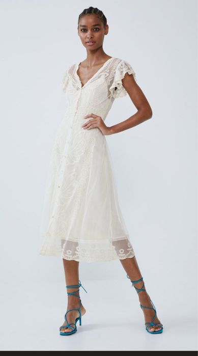 Сукня Zara у рустикальному стилі, розмір S