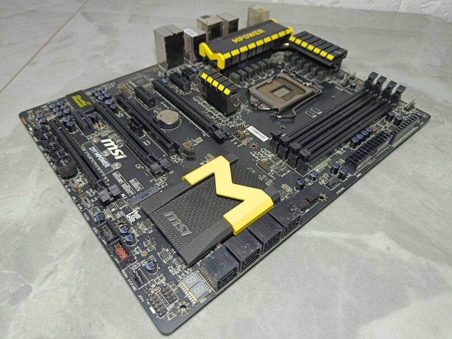 ТОПОВА Материнська плата MSI Z97 MPOWER - LGA1150 - під РОЗГІН i7-4790K