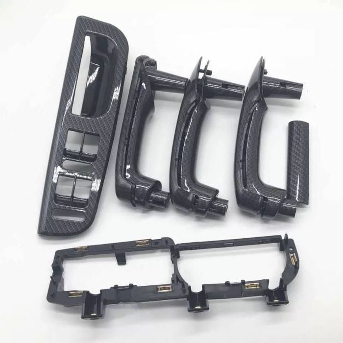 Puxadores Volkswagen Golf 4 Bora - 9 peças Carbono