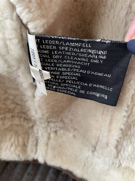 Дублянка пілот, натуральна шкіра