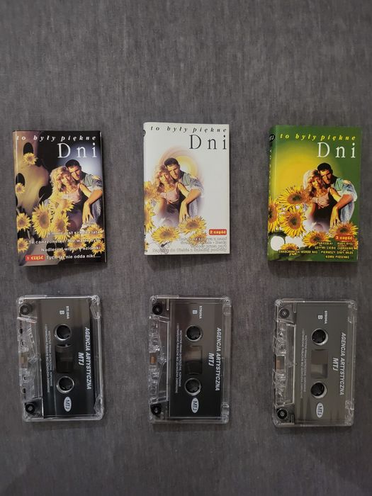 Składanki To były piękne dni cz. 1 2 3  MTJ kasety magnetofonowe