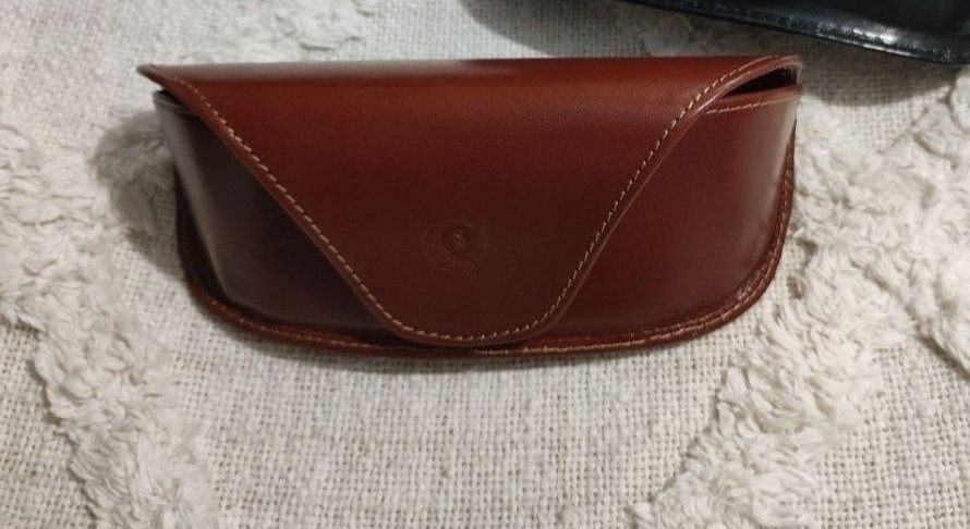 Skórzane etui na okulary UNISEKS