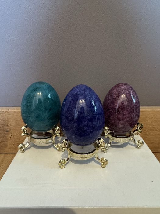 Marmurowe jajka 3 sztuki