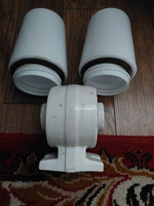 Stare lampy porcelanowe