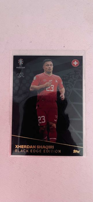 Topps Match Attax EURO EM 2024 Xherdan Shaqiri Black Edge Edition BE9