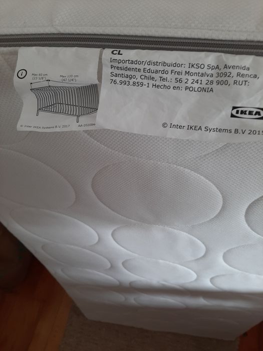 Colchão de cama bebé Ikea
