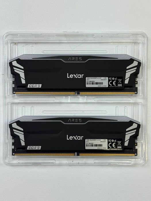 Оперативна пам'ять Lexar RGB DDR5 UDIMM Kit 32GB 6000MHz