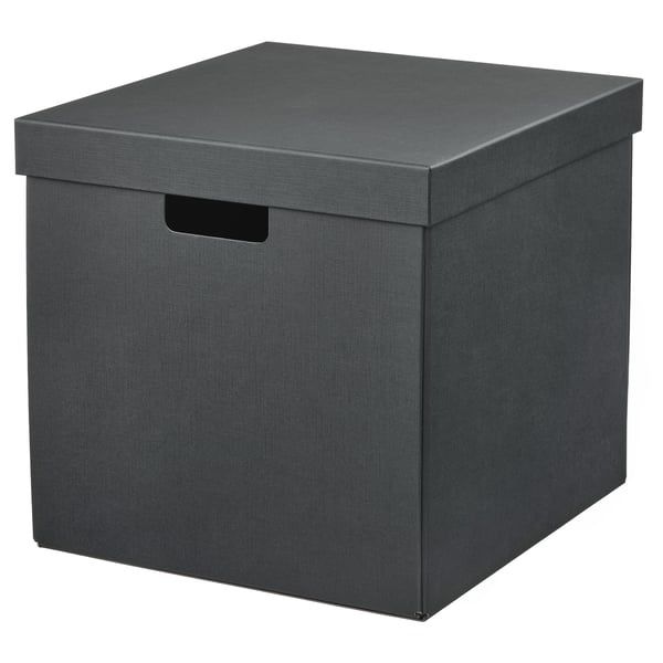 Caixa de arrumação c/tampa,  32x35x31 cm  IKEA