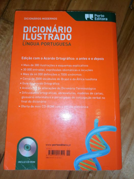 Dicionário Ilustrado da Língua portuguesa da Porto Editora