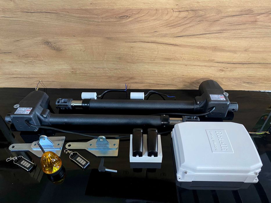 Автоматика до брами, Розпашна автоматика на ворота, Мотори для воріт