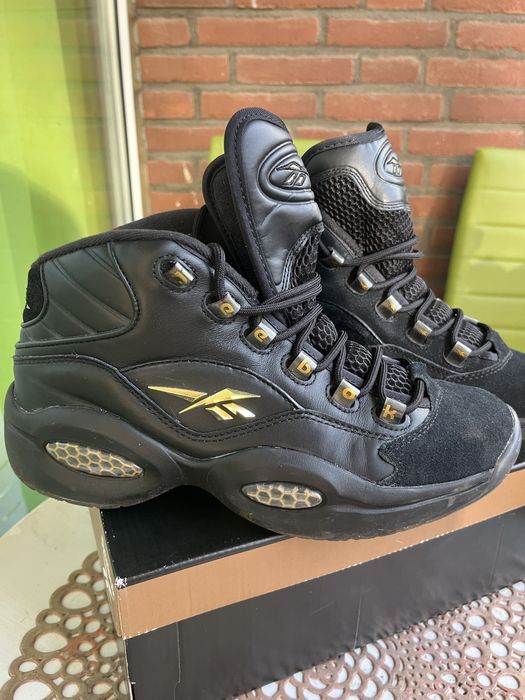 Кроссовки Reebok Question Mid Gold/Black 42,5 Maison Margiela Type