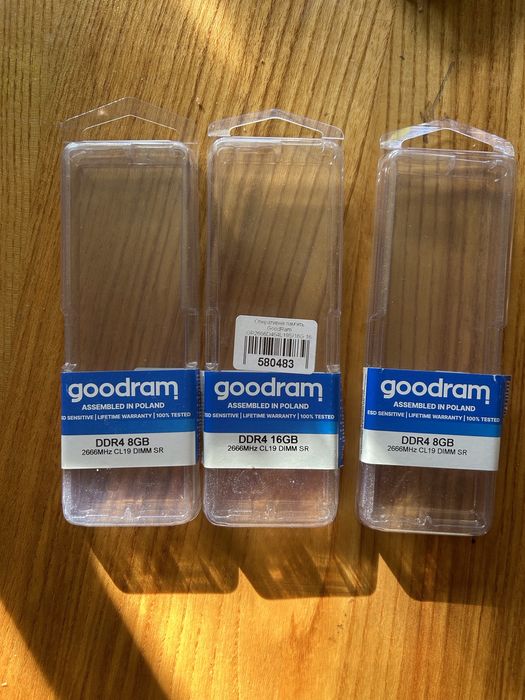 Goodram оперативная память 32gb 2666mhz