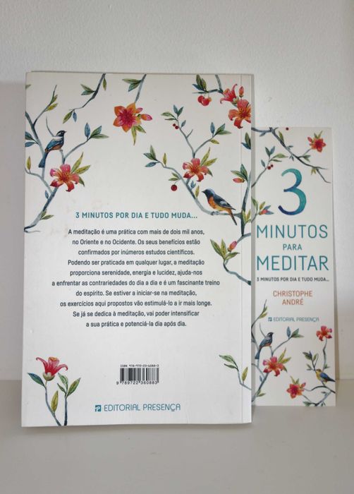 Livro 3 Minutos para Meditar de Christophe André * Envio gratuito