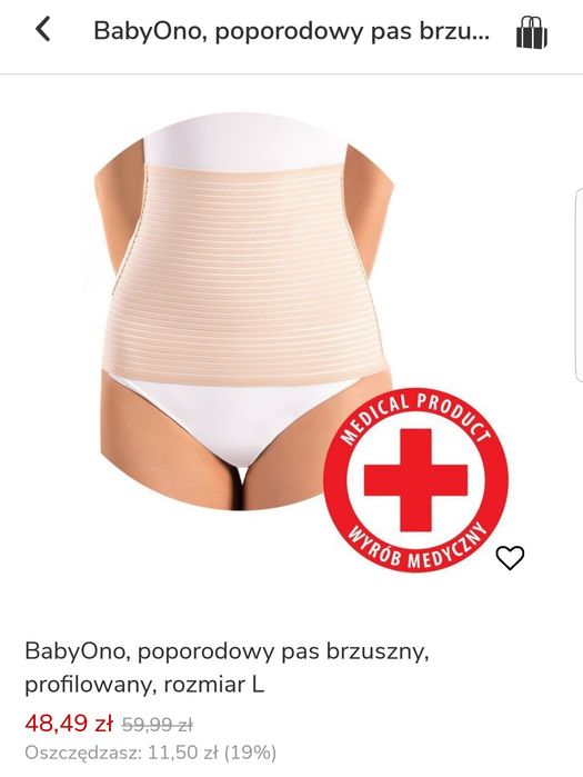 Pas poporodowy Firmy BabyOno